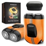 MAXGROOM M-501 Elektrorasierer IPX7 Reise Rasierer Orange - Orange