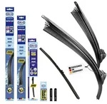 alca&reg; Scheibenwischer Komplettset f&uuml;r RENAULT CLIO IV 11.2012 - 08.2021,...