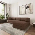 Masseno Ecksofa KELI mit Schlaffunktion, Modulares Schlafsofa aus Schaumstoff,