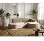 Ecksofa 3-Sitzer im Loft-Stil, Skandi-Design &ndash; L-Form Wohnlandschaft,...