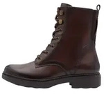 Tamaris Comfort Damen Stiefelette Leder Anflechter-Machart Schn&uuml;rung...