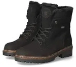Remonte Damen Schn&uuml;rstiefeletten Schwarz Textil & Synthetik Gr&ouml;&szlig;e: 36 -...