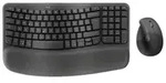 Logitech Wave Keys and Lift Combo - Tastatur-und-Maus-Set - Grau