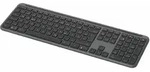 Logitech Signature Slim K950, Volle Gr&ouml;&szlig;e (100%), Kabellos, RF Wireless +