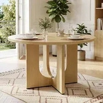 STILVORA Runder Esstisch 120x120cm f&uuml;r 4-6 Personen, K&uuml;chentisch im...