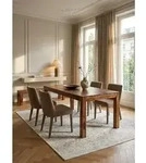 Esszimmertisch MUMBAI 160x80x76 cm Sheesham Massivholz Esstisch Zeitlos,...