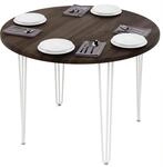 LAMO Manufaktur Esstisch rund 100 cm | Wohnzimmertisch Holz, Bistrotisch |...