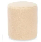 Runder Sitzhocker Teddy, &Oslash; 32 cm - Beige