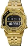 Seiko Digital Alarm Chronograph HFL003P1 Herrenarmbanduhr - Schwarz