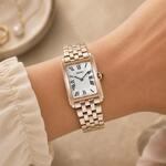 Seiko Quartz HGG002P1 Damenarmbanduhr - Silber
