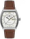 Zeppelin 8360-1 Herrenuhr Metropolis Automatik DayDate - Wei&szlig;