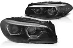Scheinwerfer LED Angel Eyes passend f&uuml;r BMW 5er F10/F11 Lim./Touring 13-16...