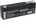 Q-Batteries 12LS-2.1 12 V 2,1 Ah AGM Bleiakku VdS G117034