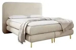 MIRJAN24 Boxspringbett Amaretto, Schlafzimmer, Dopellbett mit Topper (Farbe:...