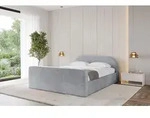 ALTDECOR Polsterbett mit Bettkasten - TIVON-Z-v1 - 180x200 - Grau - Bett mit Kopfteil
