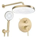Unterputz-Duschset REA Grace + Box Brush Gold - Gold