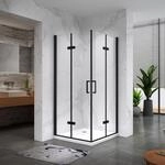 i-flair Faltt&uuml;r Duschkabine 100x120x180 cm aus durchsichtigem 6 mm...