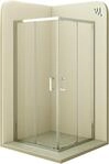 i-flair Schiebet&uuml;r Duschkabine 70x120x190 cm aus durchsichtigem 6 mm...