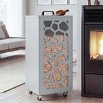 Pelletbeh&auml;lter MCW-Q30 Waben, Pelletbox Aufbewahrungsbox f&uuml;r z.B. Tierfutter,