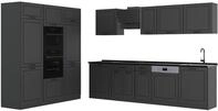 K&uuml;chenzeile Vicco R-Line Anthrazit Landhaus/Anthrazit 180 cm Arbeitsplatte
