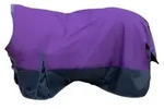 HKM Regendecke in Gr&ouml;&szlig;e 165 - Highneckdecke Glasgow 1200D mit Fleecefutter -