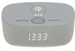 AIC 28 BT Radiowecker mit Bluetooth Qi-Ladefunktion Dimmbares Display 2...