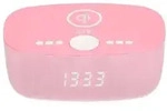 AIC 28 BT Radiowecker mit Bluetooth Qi-Ladefunktion Dimmbares Display 2...