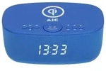 AIC 28 BT Radiowecker mit Bluetooth Qi-Ladefunktion Dimmbares Display 2...