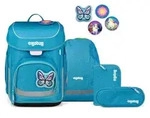 Ergobag Cubo SchmettB&auml;rling - 5-teiliges Schulranzenset, Farbe:schmettb&auml;rling -
