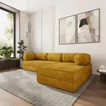 Masseno Ecksofa ETERA mit Schlaffunktion, Modulares Schlafsofa aus Schaumstoff,