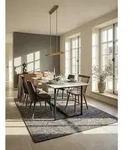 Esszimmertisch 180x90x76 cm Keramik Glas Esstisch Wei&szlig; Marmor-Optik,...