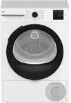 Beko BS3T38210R W&auml;rmepumpentrockner 8kg 15Programme wei&szlig; Knitterschutz...