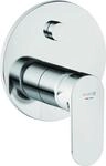 KLUDI-X1 UP-Waf&uuml;-Brause-EHM mit - Silber