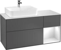 Villeroy & Boch V&B Waschtischunterschrank FINION 1200x603x501 Abdpl bl Reg...