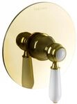 PaulGurkes Unterputz Einhandmischer Gold Retro Nostalgie 1-Verbraucher Landhaus