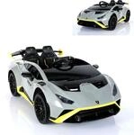 ES-Toys Kinder Elektroauto Lamborghini Huracan STO Drift Fernbedienung MP3 USB grau