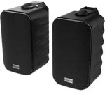 Audibax Delta 42 BT Schwarzer Bluetooth Lautsprecher Surround Sound, Wandmontage -