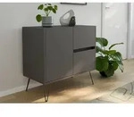 Posseik Sideboard Industrial C 80 cm Grafit