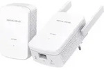 Mercusys Powerline WLAN MP510 KIT, 1000 Mbit/s HomePlug AV2, 300 Mbit/s WLAN,...
