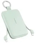 RORRY CharmGo 10000mAh Powerbank, Klein Power Bank PD 30W Schnellladen - Gr&uuml;n
