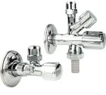 tecuro Kombi-Set, Eckventil & WAS-Ventil 1/2 Zoll (nicht selbstdichtend) mit