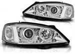 Scheinwerfer Angel Eyes passend f&uuml;r Opel Astra G Bj. 98-05 Chrom