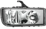 Hauptscheinwerfer rechts 24 V H7/H1 Halogen HELLA f&uuml;r MERCEDES-BENZ AXOR