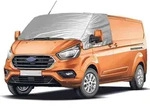 Thermo Scheibenabdeckung f&uuml;r Transit Custom 2012-2024, Silber, faltbar,...