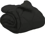 vidaXL Winterbettdecke 240 x 260 cm 450 g/m2 Schwarz - Schwarz