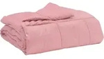 vidaXL Sommerdecke 155 x 200 cm Sommer Mikrofaser (100% Polyester) - Rosa
