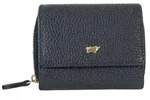 Portemonnaie ASTI RV-Geldb&ouml;rse 6 Kartenf&auml;cher blau Damen - Leder - Blau