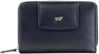 Portemonnaie GOLF RFID RV-Geldb&ouml;rse M 15 Kartenf&auml;cher schwarz Uni - Leder -...