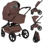 Lionelo Freya 3in1 Kombikinderwagen Set mit Babyschale i-Size, Babywanne &...