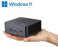 Mini-PC Narrow Box Black / N 150, 4x 3600 MHz / Intel / 8 Go DDR4 RAM / M.2 SSD 128